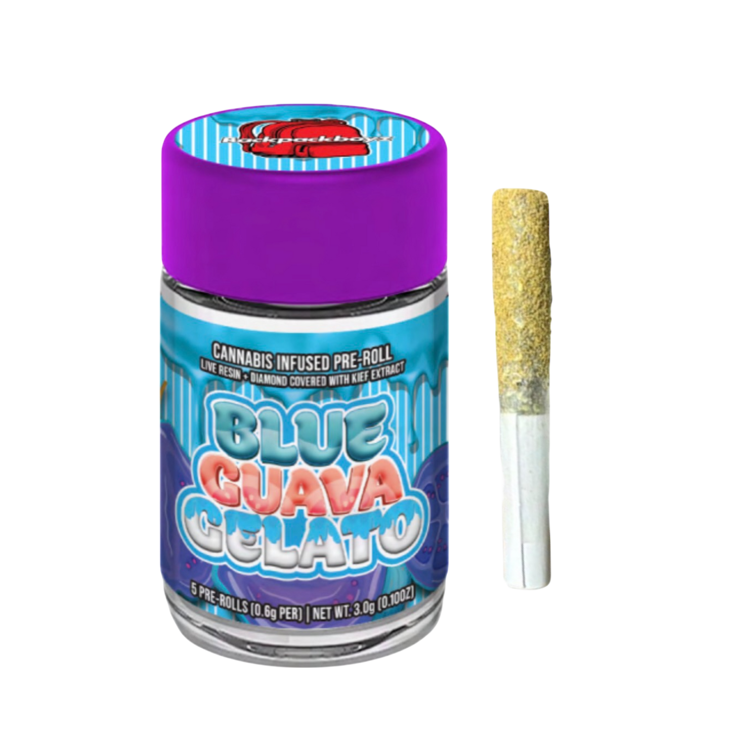BackPackBoyz Pre Rolls 5 pack + Live Resin + Diamonds + Kief Extrac