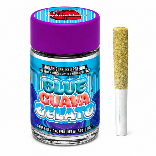 BackPackBoyz Pre Rolls 5 pack + Live Resin + Diamonds + Kief Extrac