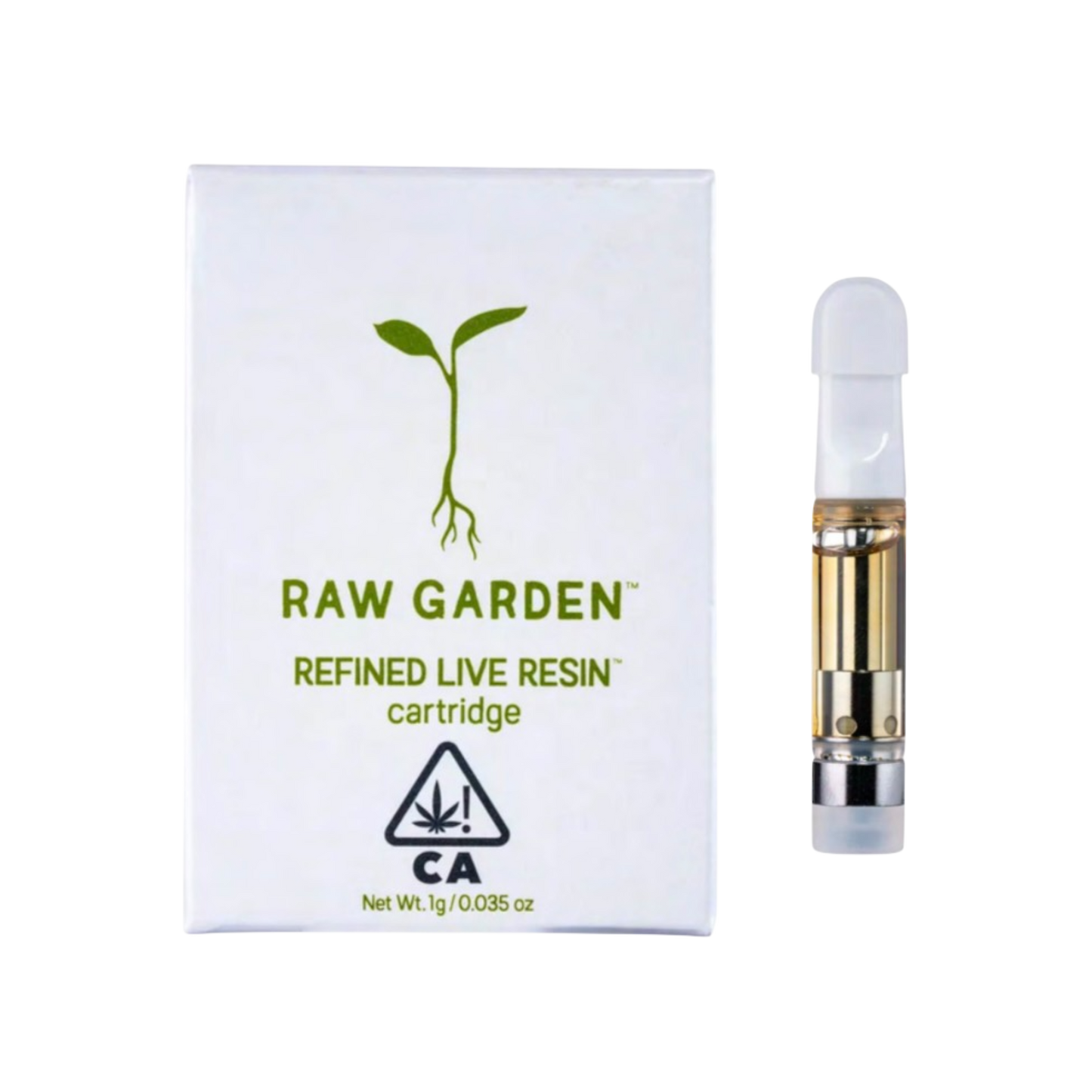 Raw Garden Cartridge 1g - Refined Live Resin