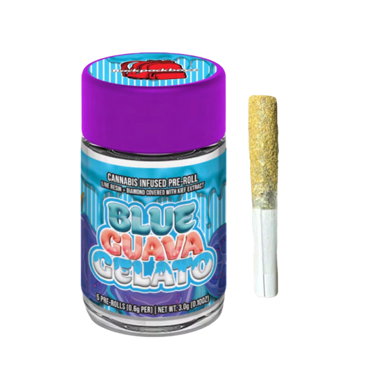 BackPackBoyz Pre Rolls 5 pack + Live Resin + Diamonds + Kief Extrac